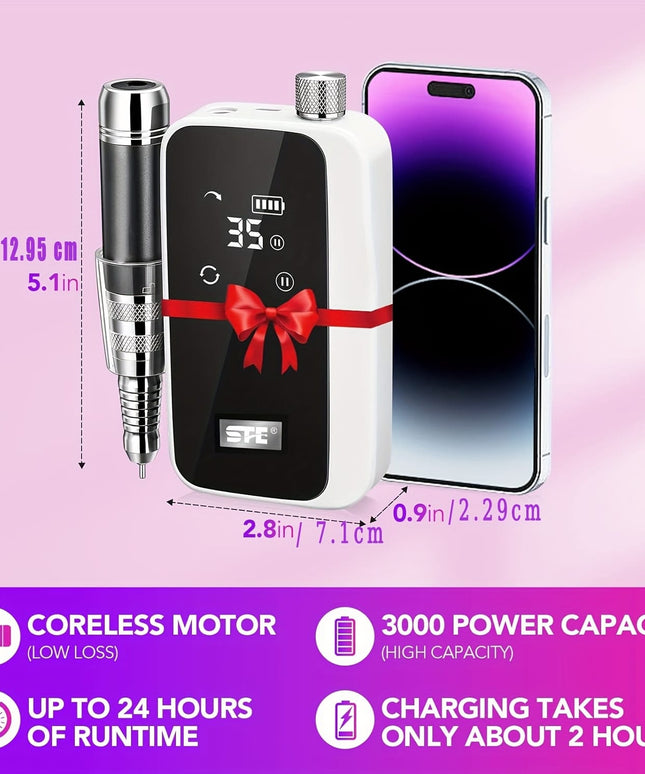 KissICON KissIcon Nail Drill Machine For Acrylic Nails -