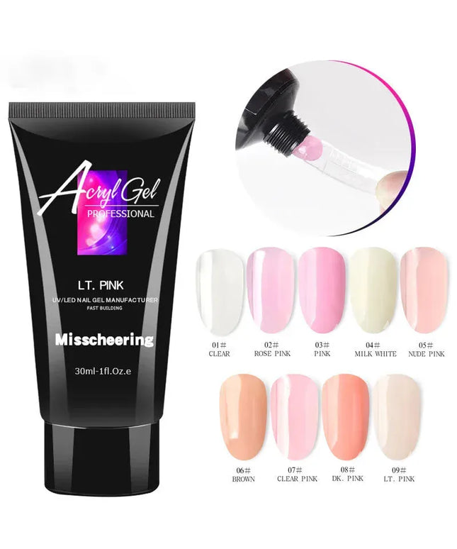 KissICON KissIcon Nail Extension Gel Build Poly Gel UV