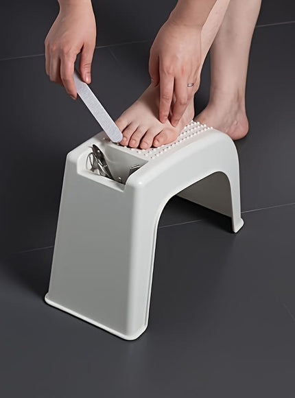 KissICON KissIcon Nail Foot Stool With Storage - Portable
