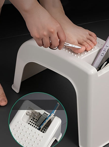 KissICON KissIcon Nail Foot Stool With Storage - Portable