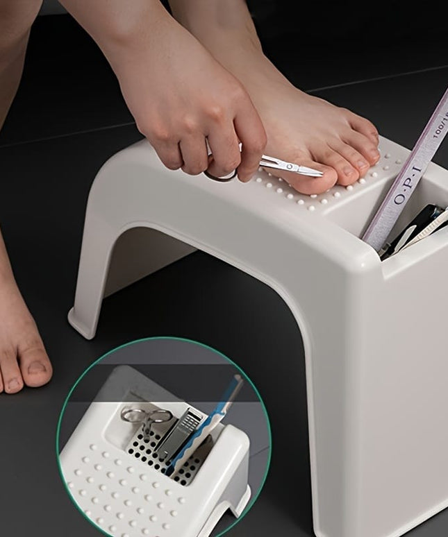 KissICON KissIcon Nail Foot Stool With Storage - Portable