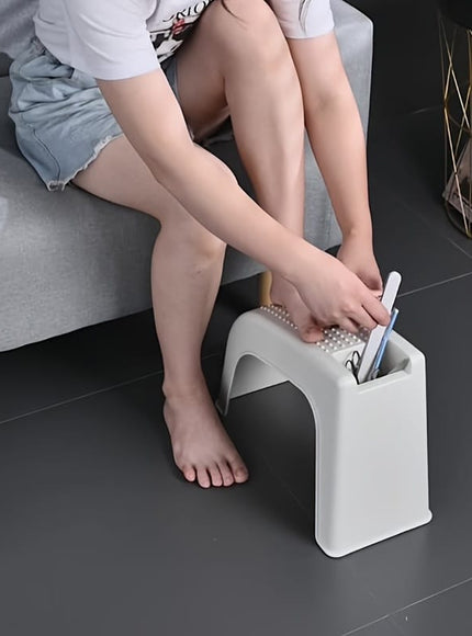 KissICON KissIcon Nail Foot Stool With Storage - Portable