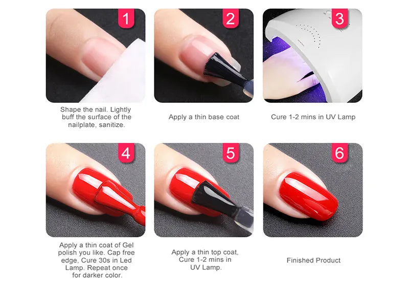 KissICON KissIcon Nail Gel Polish UV Gel Hybrid Varnish