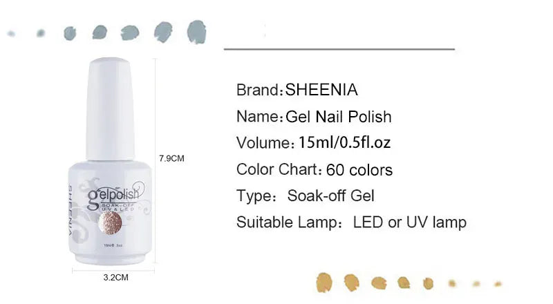 KissICON KissIcon Nail Gel Polish UV Gel Hybrid Varnish