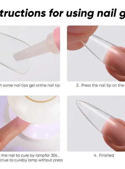 KissICON KissIcon Nail Glue Set For False Nails -