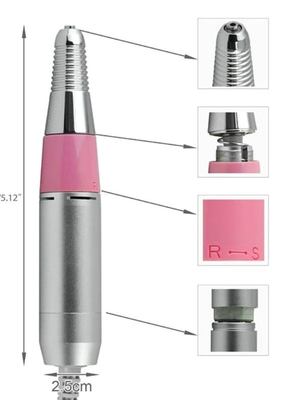 KissICON KissIcon Nail Lathe Portable Nail Drill - Compact