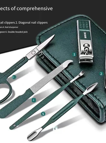 KissICON KissIcon Nail Scissors Set Premium Manicure Tools 6