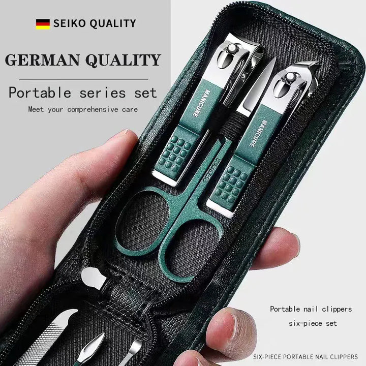 KissIcon Nail Scissors Set Premium Manicure Tools 6