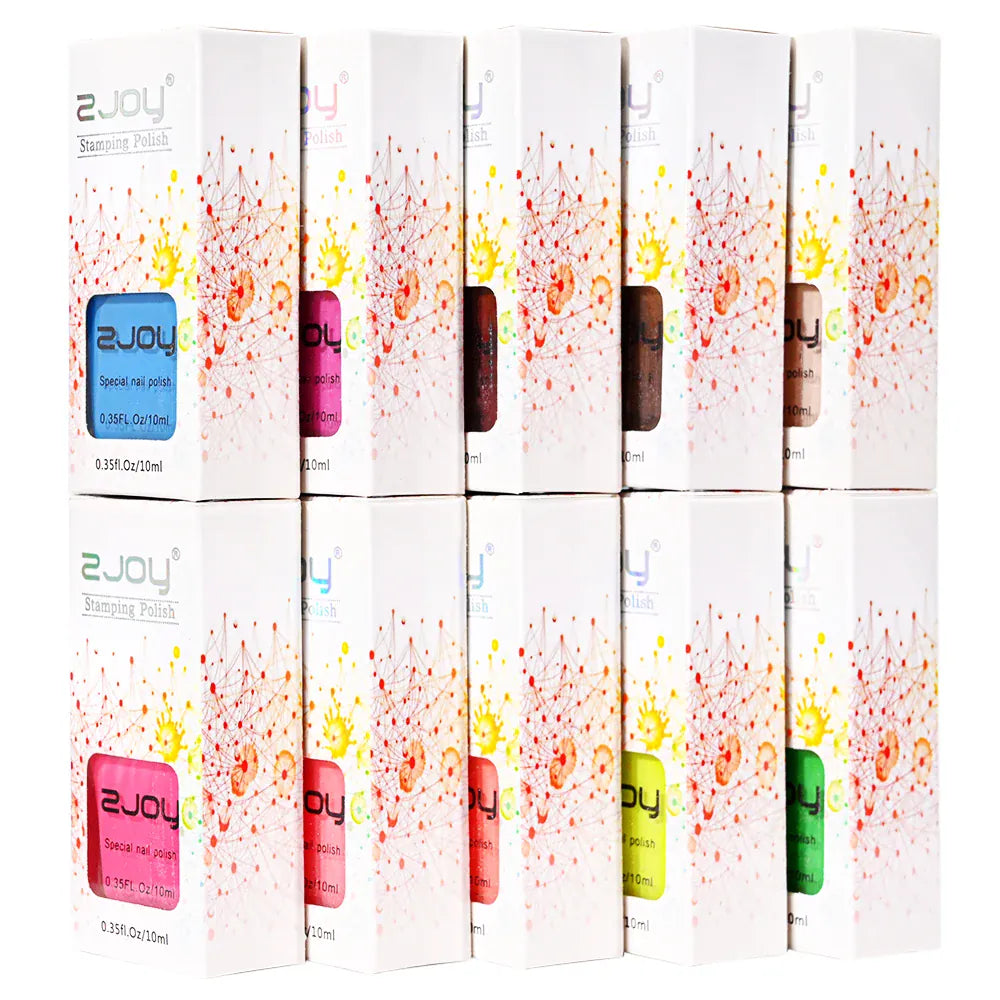 KissICON KissIcon Nail Stamping Gel 10ml 30 Colors -