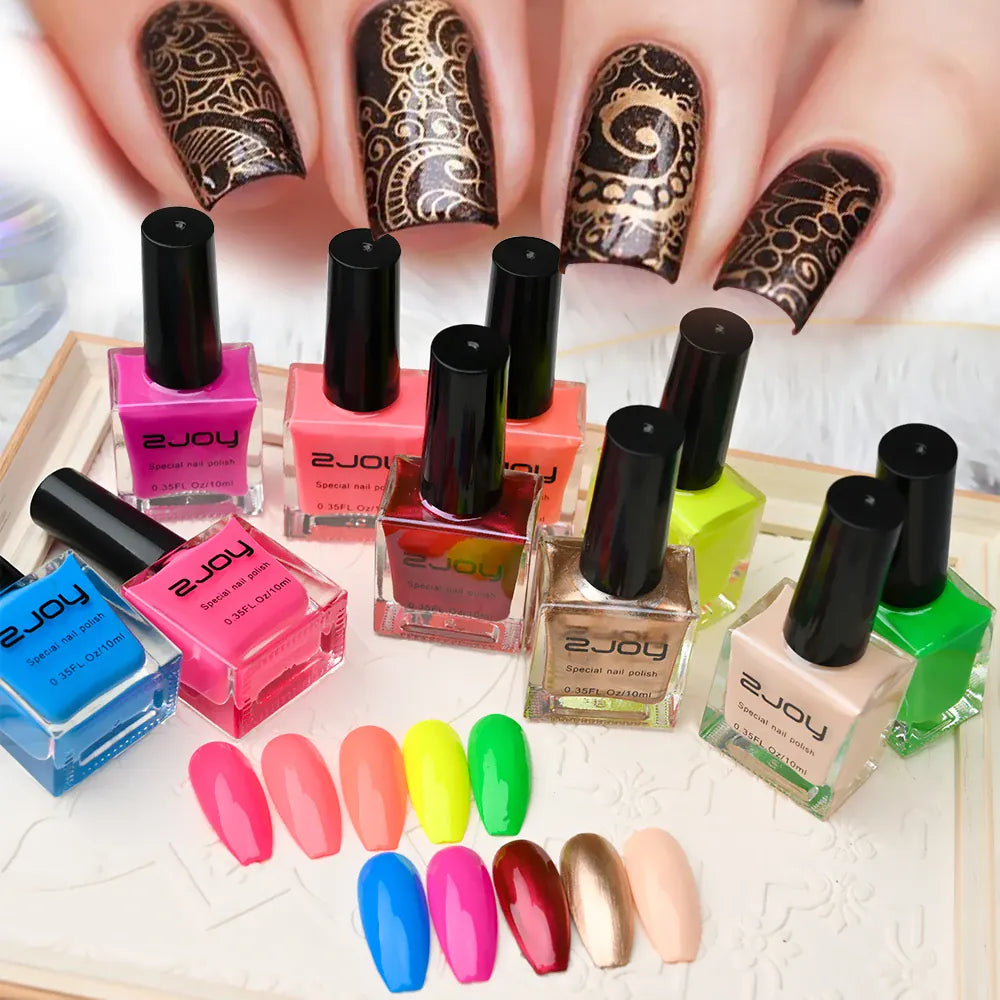 KissICON KissIcon Nail Stamping Gel 10ml 30 Colors -