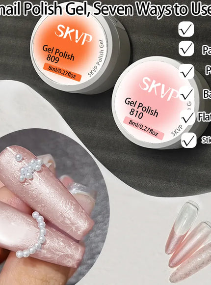 KissICON [KissIcon] Nail Stamping Polish Plaster Effect - 3D