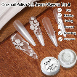 KissICON [KissIcon] Nail Stamping Polish Plaster Effect - 3D