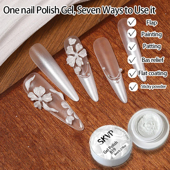 [KissIcon] Nail Stamping Polish Plaster Effect - 3D