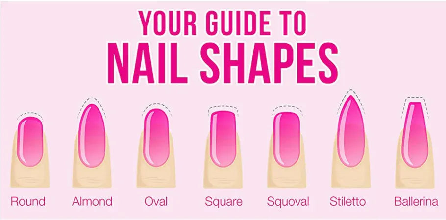 KissICON KissIcon Nail Tips 504Pcs Clear Coffin Stiletto Easy