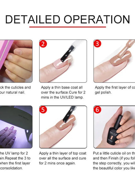 KissICON KissIcon Nailco Top Coat And Base Coat Gel