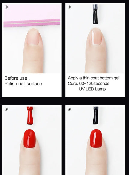 KissICON KissIcon Nailco Top Coat And Base Coat Gel