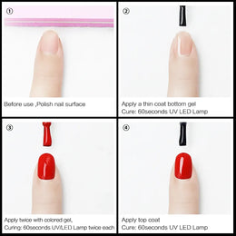 KissICON KissIcon Nailco Top Coat And Base Coat Gel