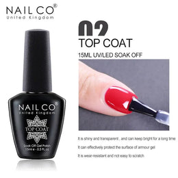 KissICON KissIcon Nailco Top Coat And Base Coat Gel