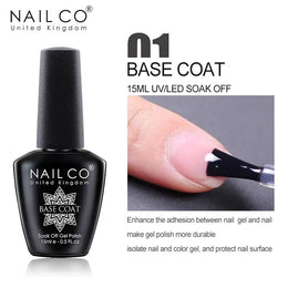 KissICON KissIcon Nailco Top Coat And Base Coat Gel