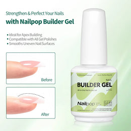 KissICON KissIcon Nailpop Builder Gel Nail Polish 15ml -