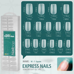 KissICON KissIcon Nailpop Matte Nails 240pcs Press On -