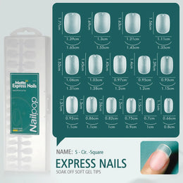 KissICON KissIcon Nailpop Matte Nails 240pcs Press On -