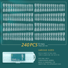 KissICON KissIcon Nailpop Matte Nails 240pcs Press On -
