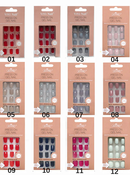 KissICON KissIcon Nails Art Fake Nail Tips Coffin Set
