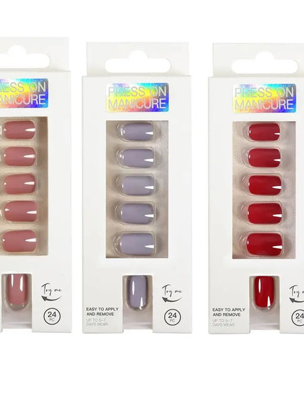 KissICON KissIcon Nails Art Press On Coffin Tips -