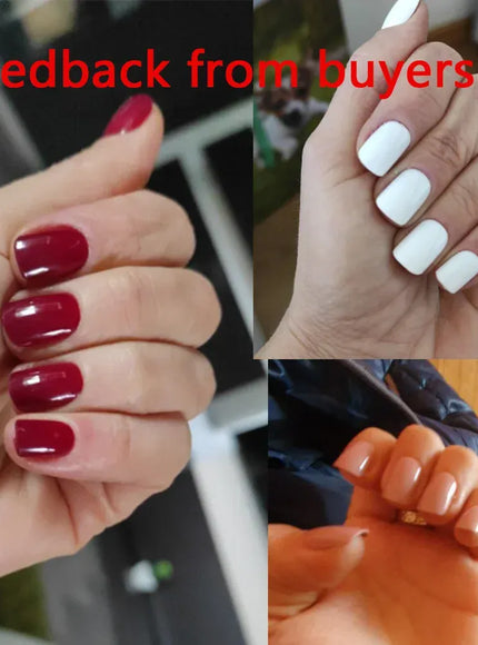 KissICON KissIcon Nails Art Press On Coffin Tips -