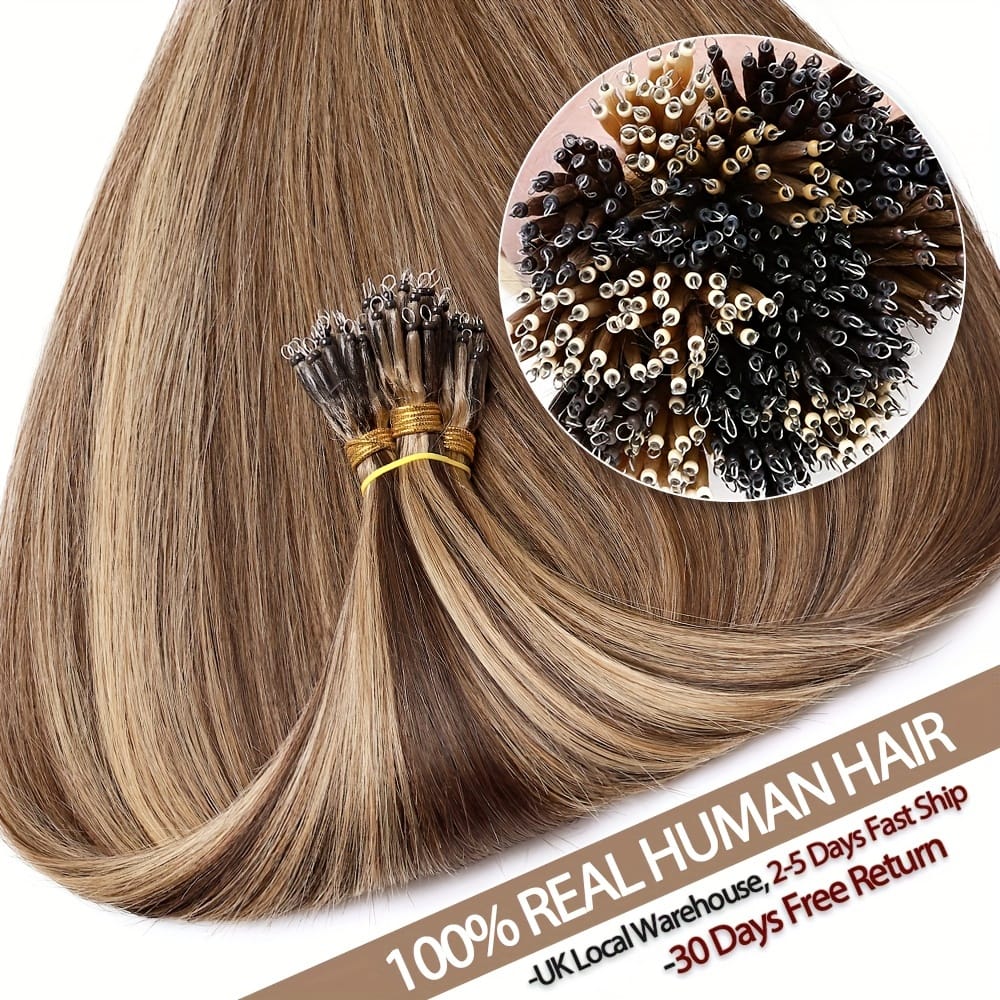 KissICON Kissicon Nano Ring – Hair Extensions 16-24