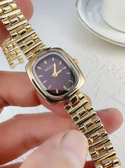 KissICON KissIcon New Women Watch Light Luxury Retro Style