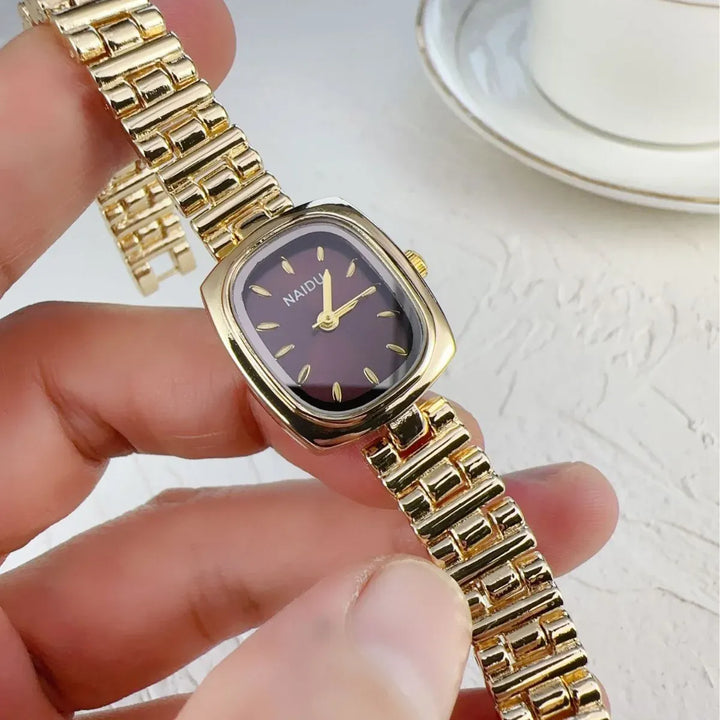 KissIcon New Women Watch Light Luxury Retro Style
