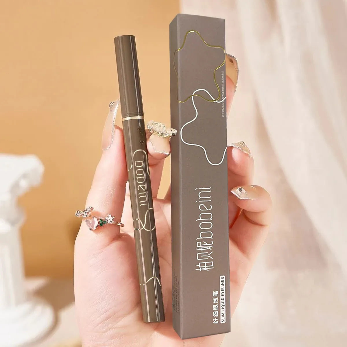 KissICON KissIcon Newbie Brown Eyeliner Pen - Waterproof Longlasting