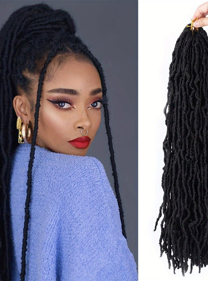 KissICON KissIcon Nu Locs Crochet Hair Extensions For Women