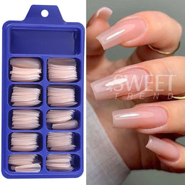 KissICON KissIcon Nude Pink False Nails - Quick Acrylic