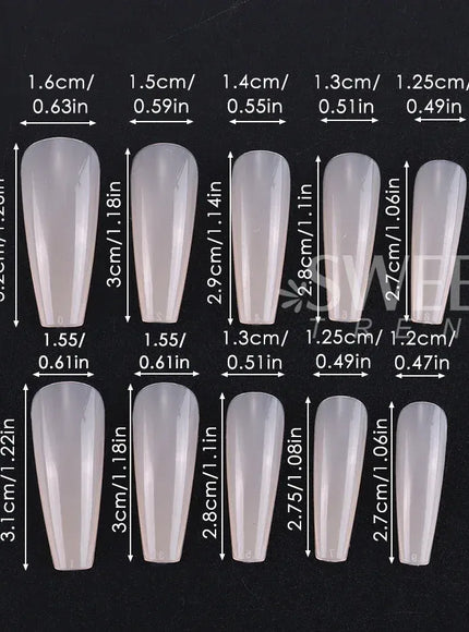 KissICON KissIcon Nude Pink Press On Nails - Long