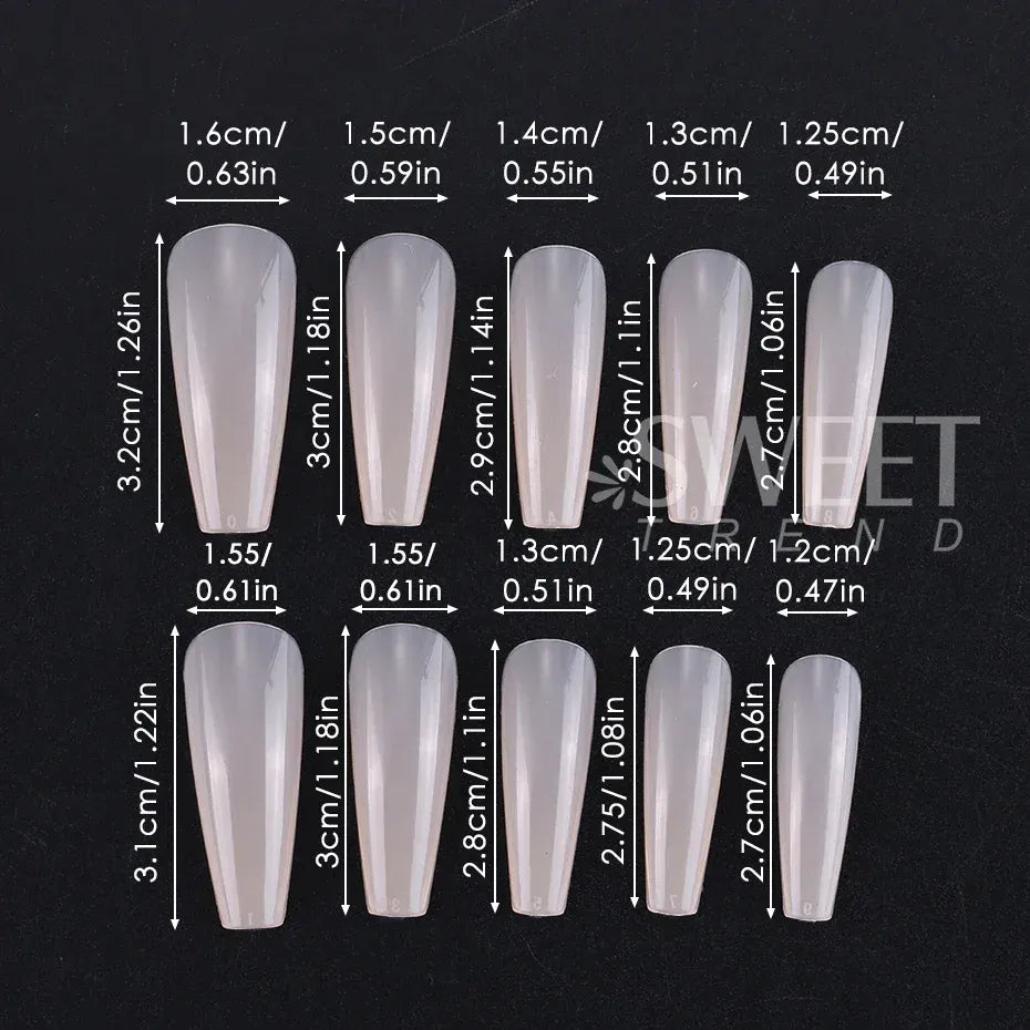 KissICON KissIcon Nude Pink Press On Nails - Long