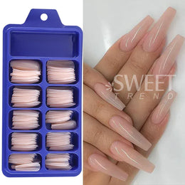 KissICON KissIcon Nude Pink Press On Nails - Long