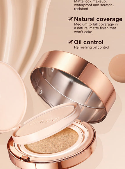 jkthpu-45 KissIcon O.TWO.O 2in1 Soft Focus Matte Cushion Lasting