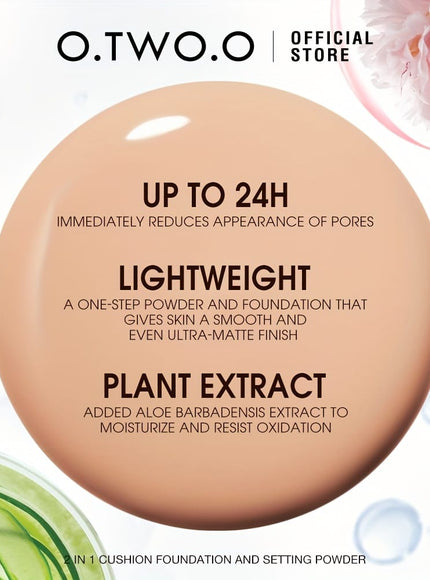 jkthpu-45 KissIcon O.TWO.O 2in1 Soft Focus Matte Cushion Lasting