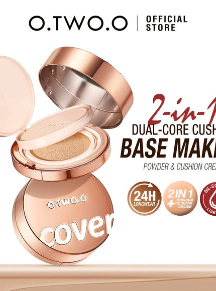 jkthpu-45 KissIcon O.TWO.O 2in1 Soft Focus Matte Cushion Lasting