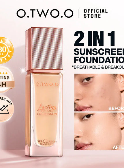 KissICON [KissIcon] O.TWO.O Liquid Coverage Foundation - Oil Control