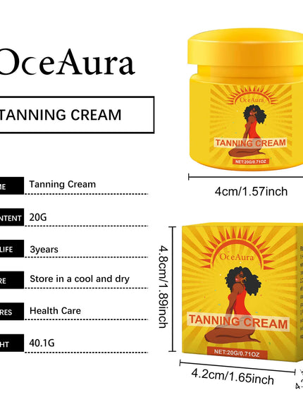 KissICON KissIcon OceAura Self Tanner Cream Sunless - Natural