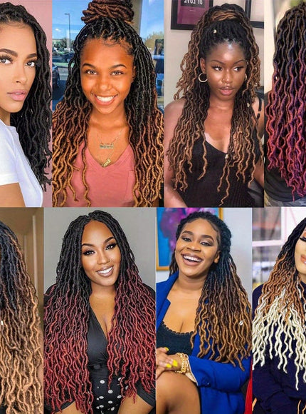 KissICON Kissicon Ombre Gypsy Goddess Faux Locs Pre