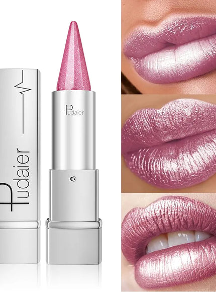 KissICON KissIcon Pearlescent Sparkle Lipstick Waterproof 24H