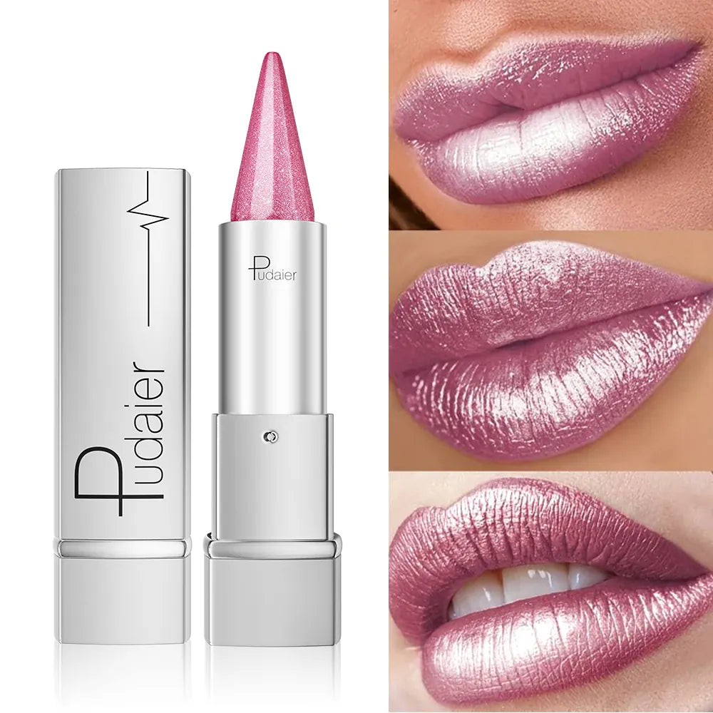 KissICON KissIcon Pearlescent Sparkle Lipstick Waterproof 24H