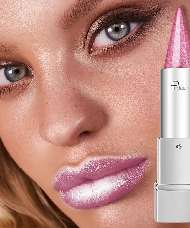 KissICON KissIcon Pearlescent Sparkle Lipstick Waterproof 24H