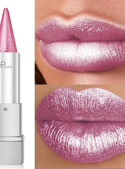 KissICON KissIcon Pearlescent Sparkle Lipstick Waterproof 24H