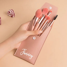 KissICON KissIcon Personalized 8Pcs Makeup Brush Set - Travel